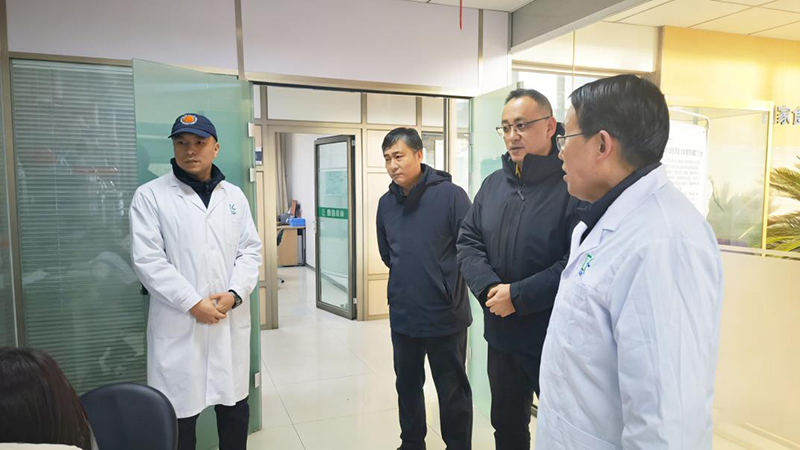 政企联动谋发展 精准调研促提升 ——高新区领导莅临调研指导